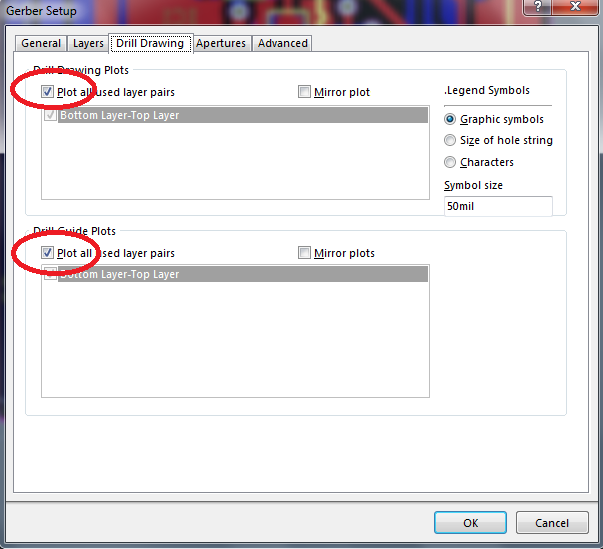 null Cấu hình xuất file Gerber